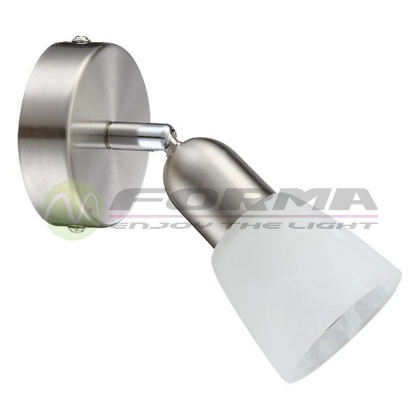 Zidna spot lampa FE401-1 mat-hrom