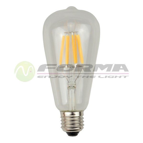 LED sijalica E27 ST64 Filament 6W